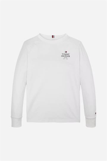 Tommy Hilfiger Logo Puff Print - White